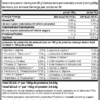 Información Nutricional Yntracore 100% Whey Black Cookies