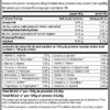 Información Nutricional Yntracore 100% Whey Cookies & Cream